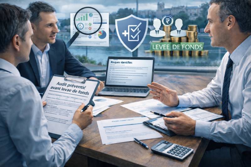 Audit préventif avant levée de fonds et entrée d’investisseurs à Avignon