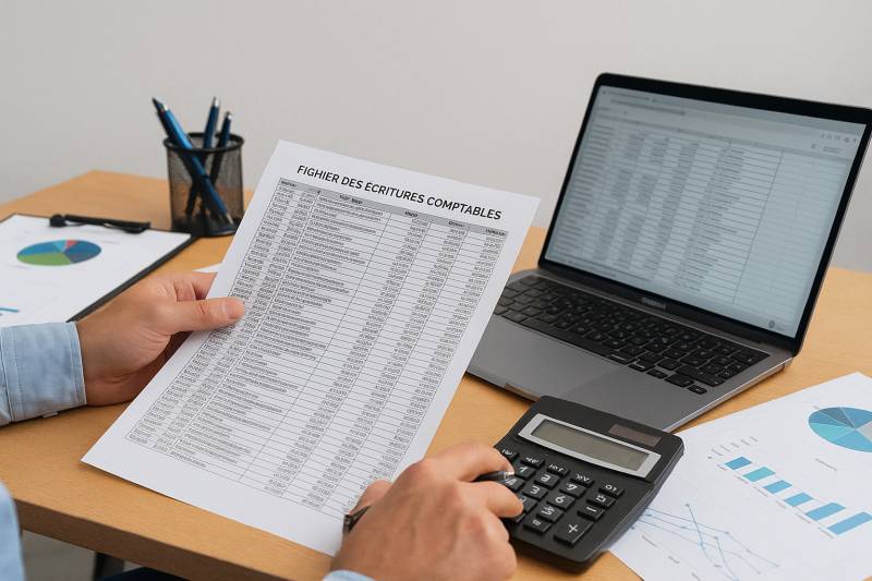 Contrôle et production du Fichier des Écritures Comptables (FEC) à Avignon