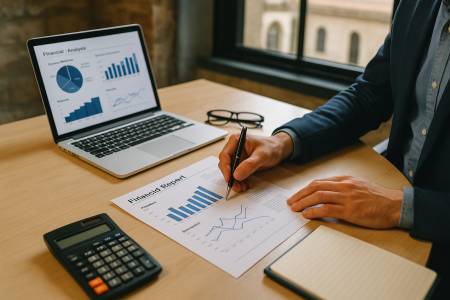 Notre zone d'activité pour ce service Définir une stratégie financière avec un expert comptable